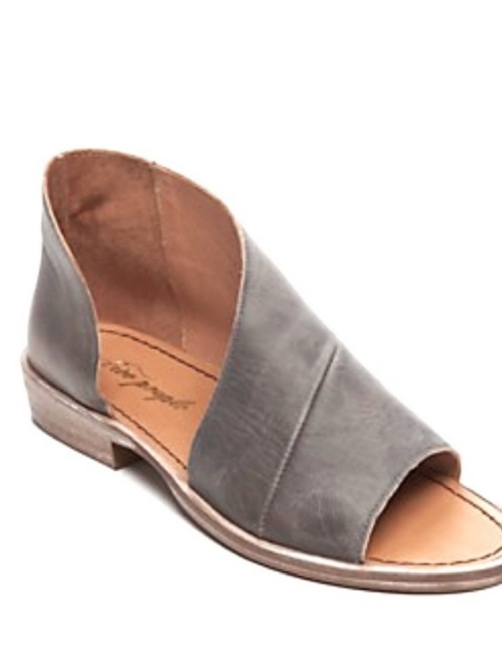 Free People Mont Blank grey sandals 7.5 or 37.5 - Picture 2 of 7